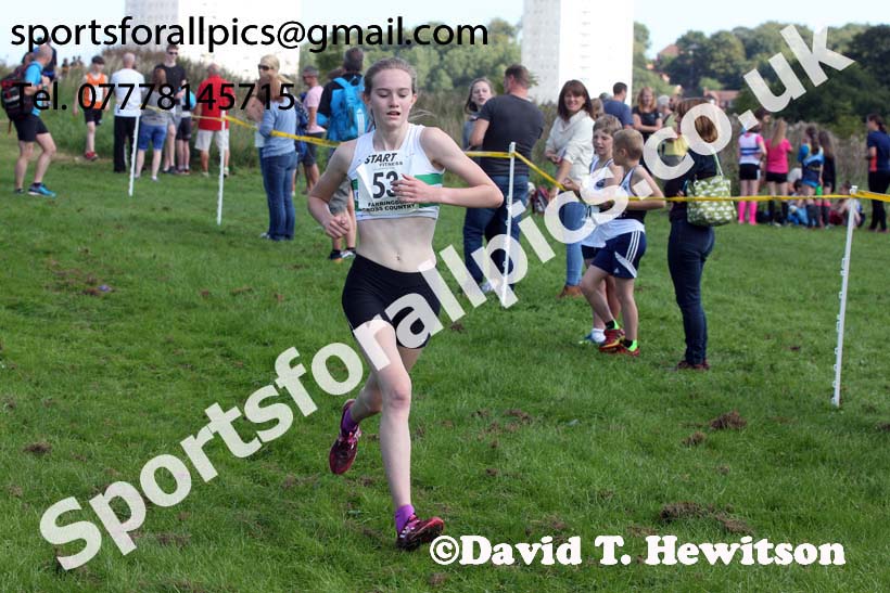 Mens and womens under-17s, Sunderland Harriers Cross Country, Farrington, Sunderland. Photo: David T. Hewitson/Sports for All Pics